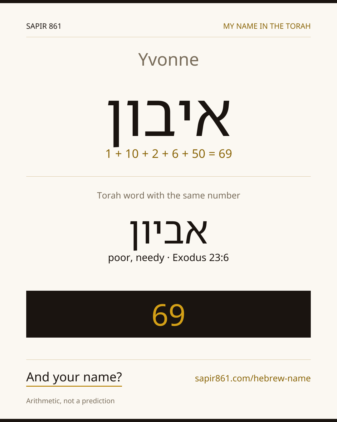 Yvonne — איבון