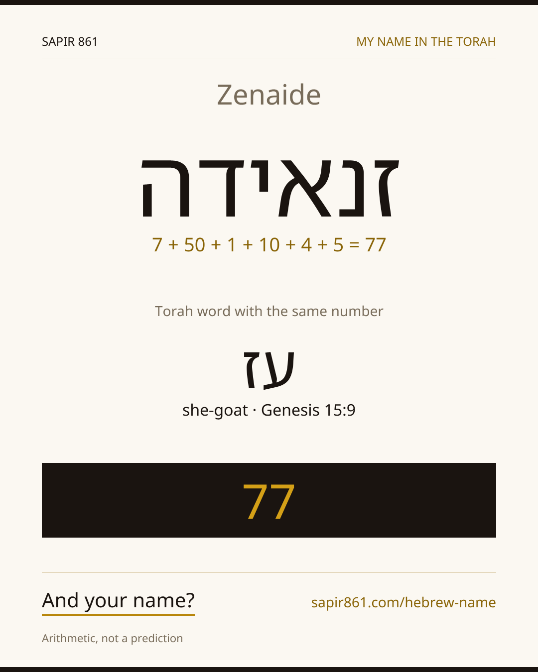 Zenaide — זנאידה