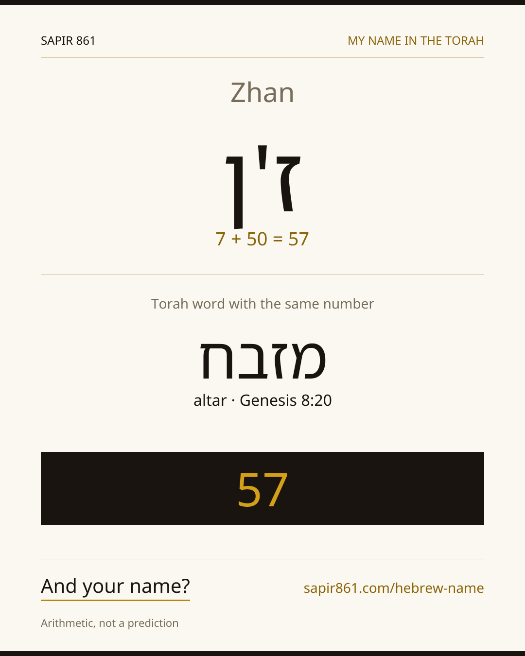Zhan — ז'ן