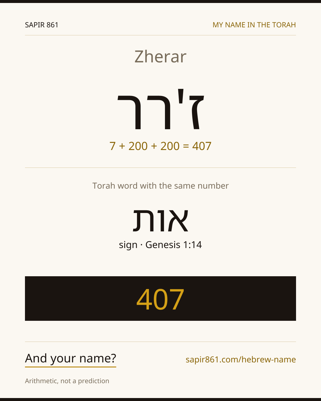Zherar — ז'רר