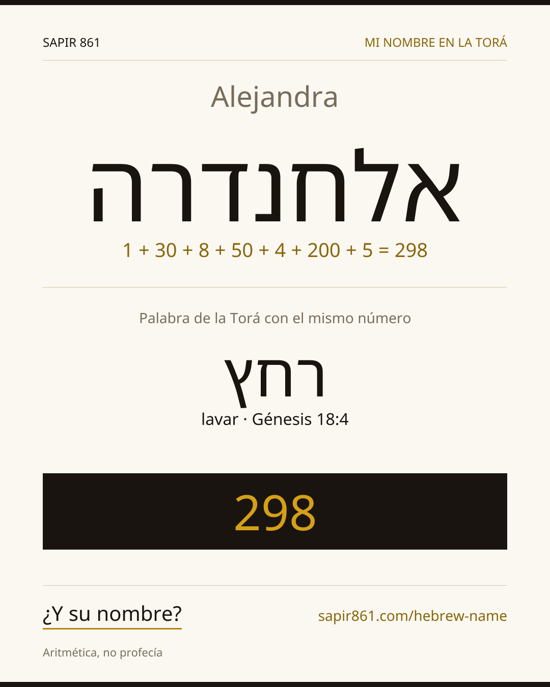 Alejandra — אלחנדרה