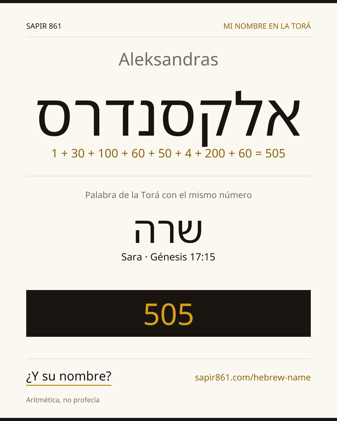Aleksandras — אלקסנדרס