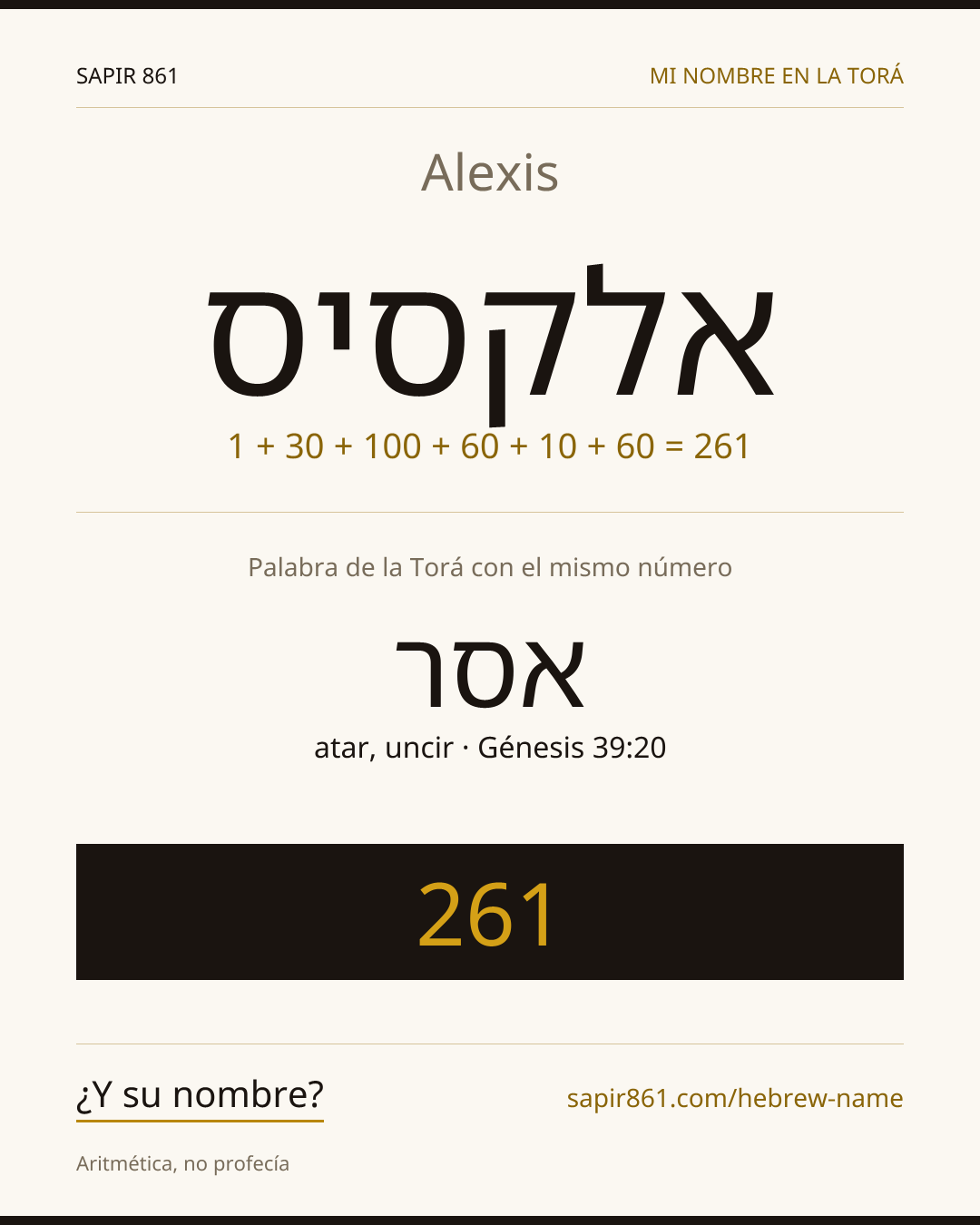 Alexis — אלקסיס