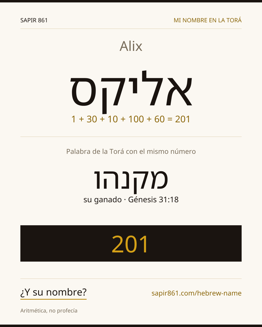 Alix — אליקס