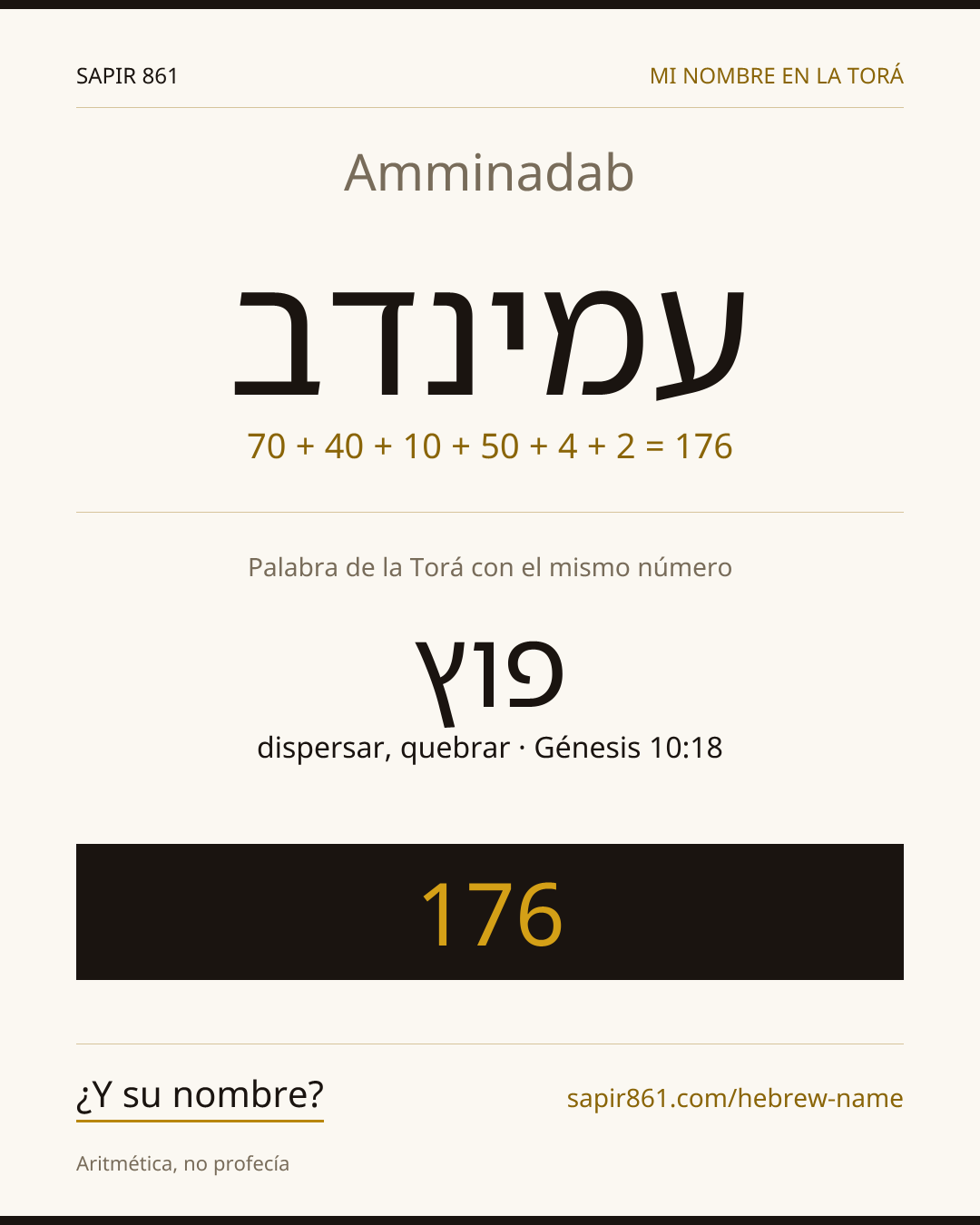 Amminadab — עמינדב