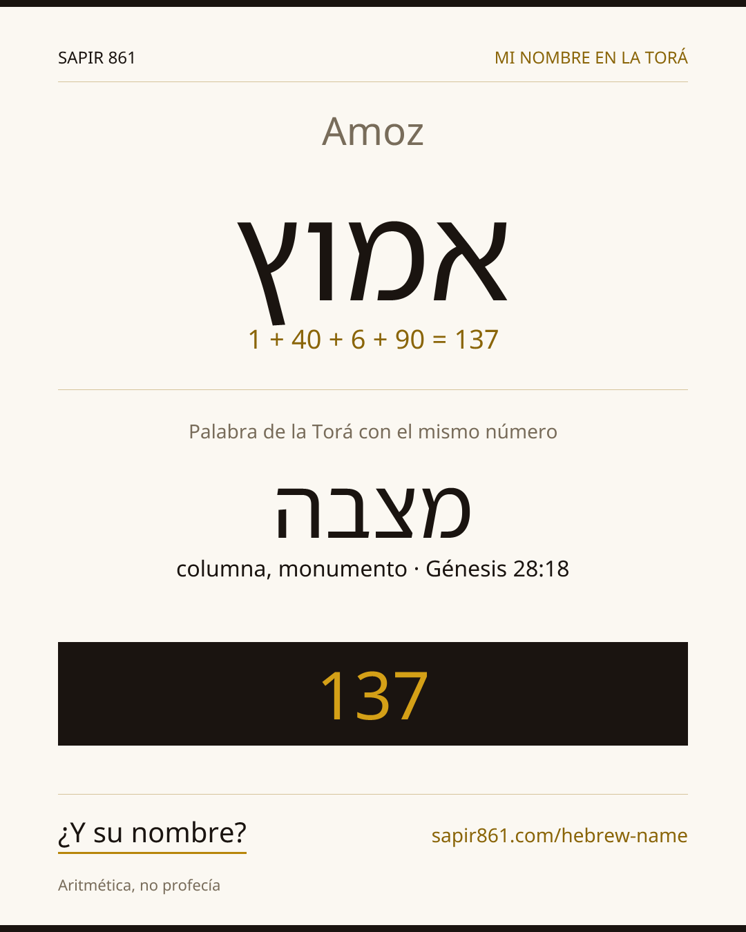 Amoz — אמוץ