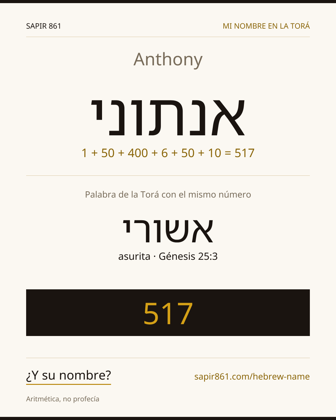 Anthony — אנתוני