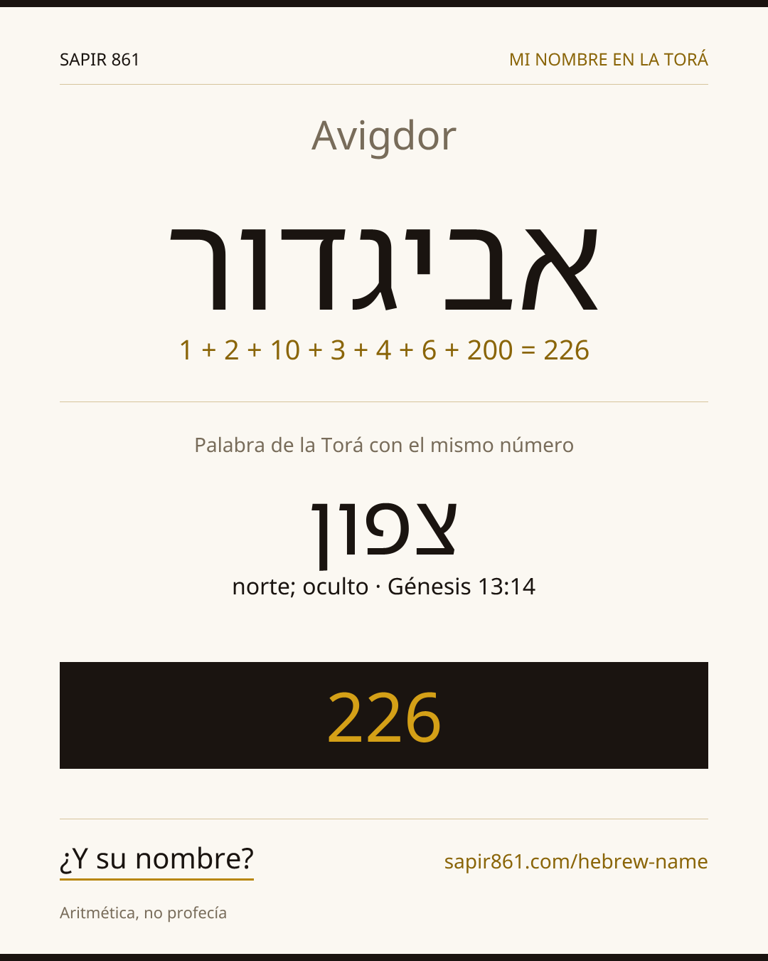 Avigdor — אביגדור