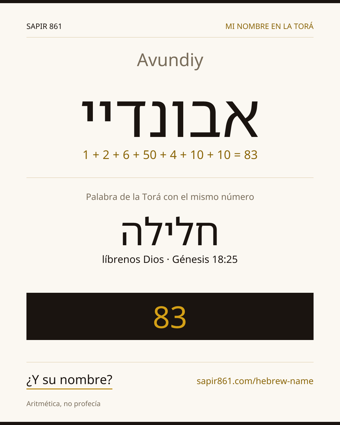 Avundiy — אבונדיי