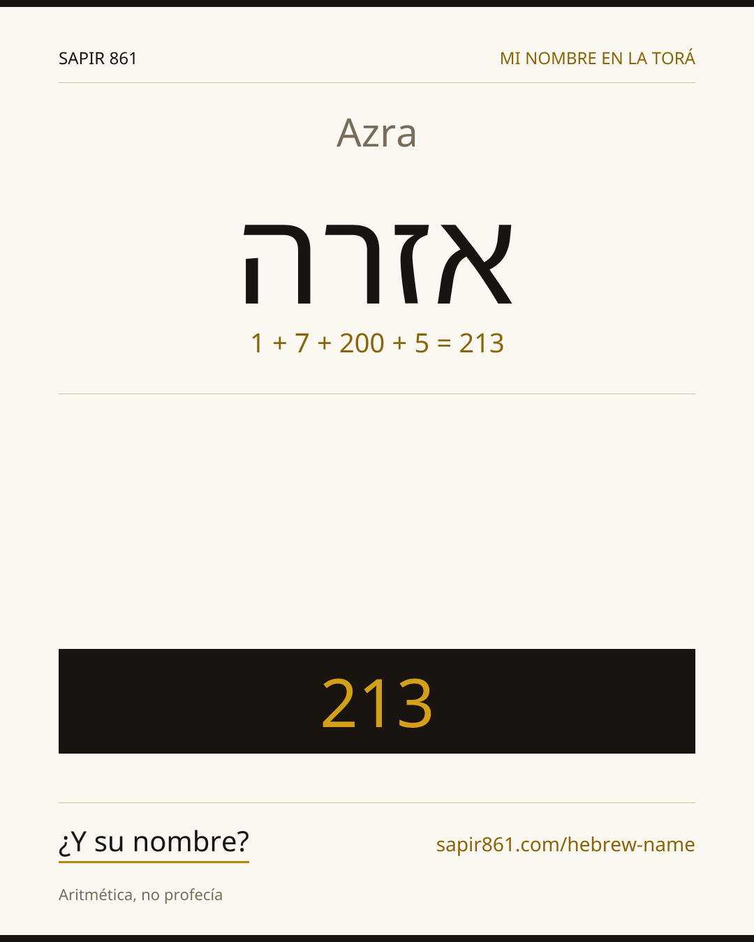 Azra — אזרה