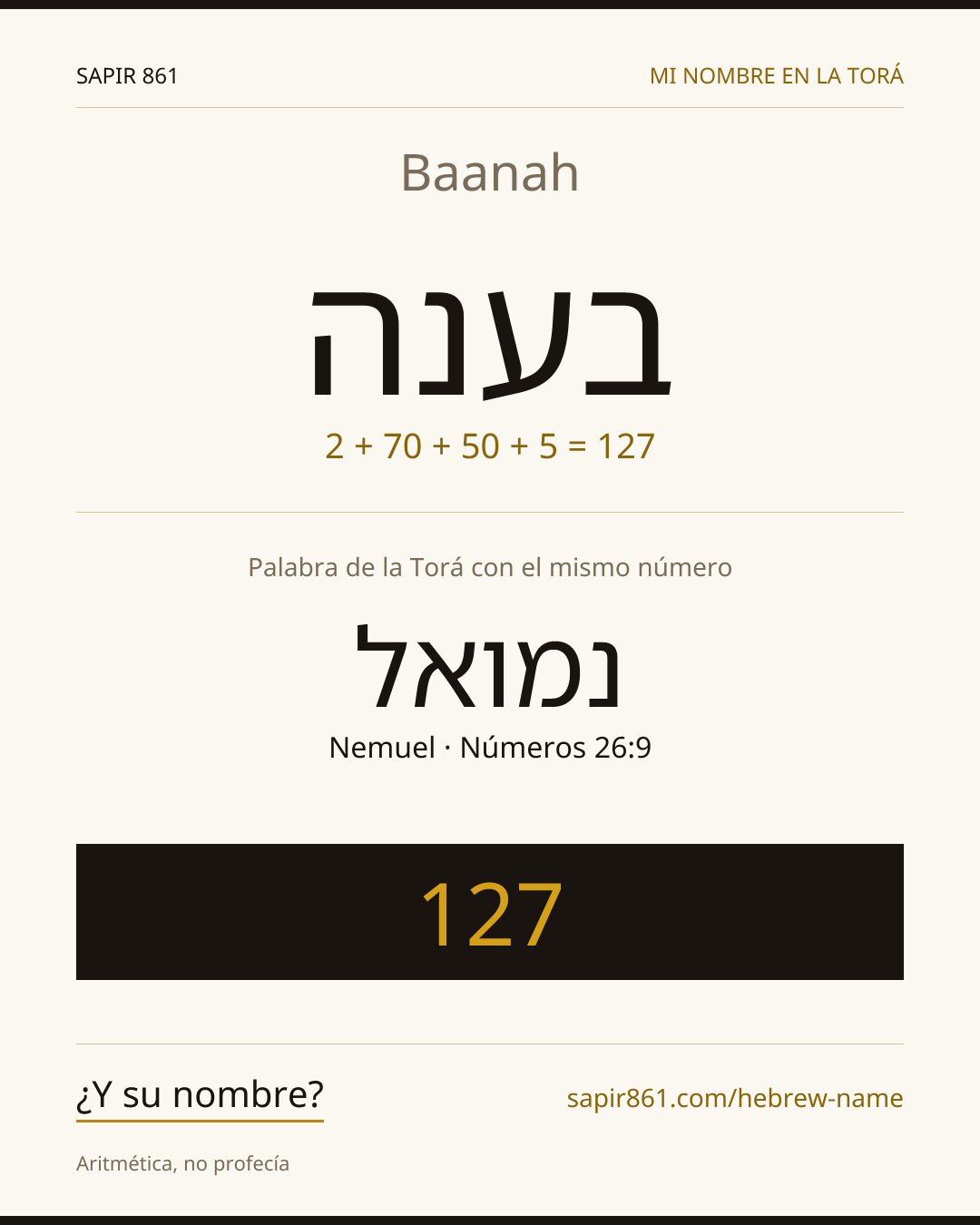 Baanah — בענה