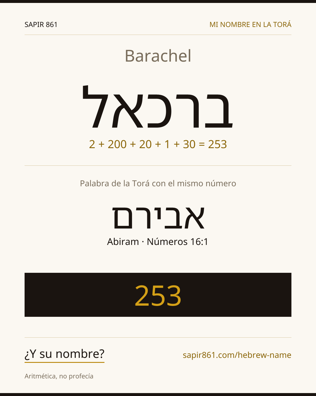 Barachel — ברכאל