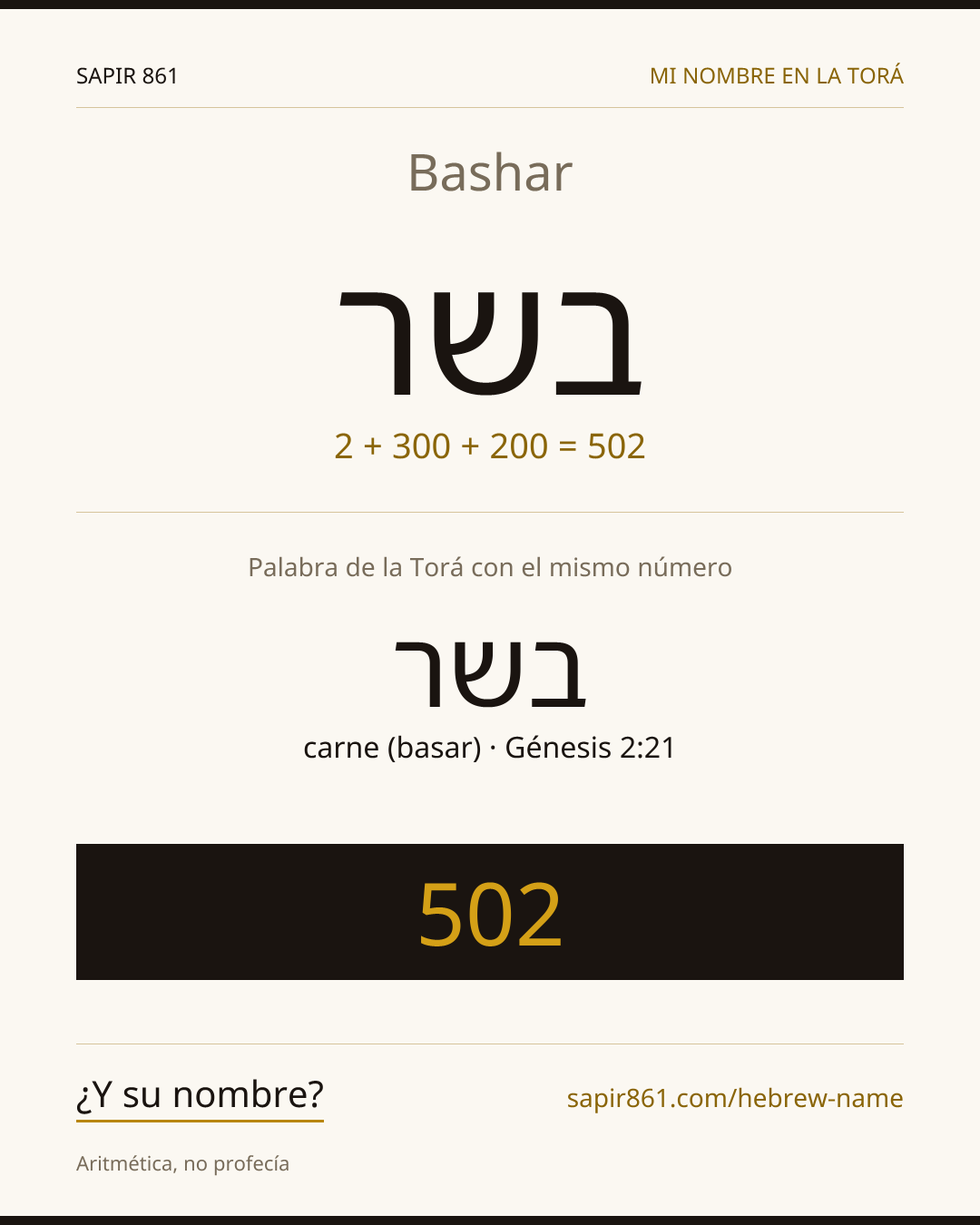 Bashar — בשר