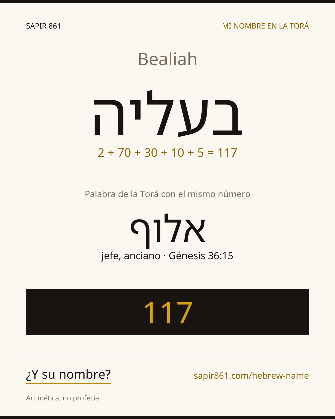 Bealiah — בעליה