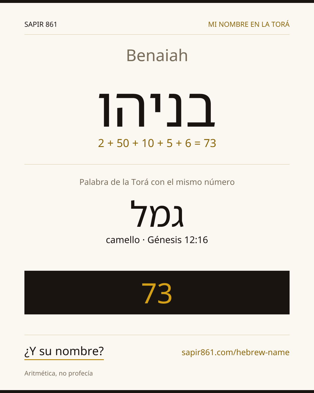 Benaiah — בניהו
