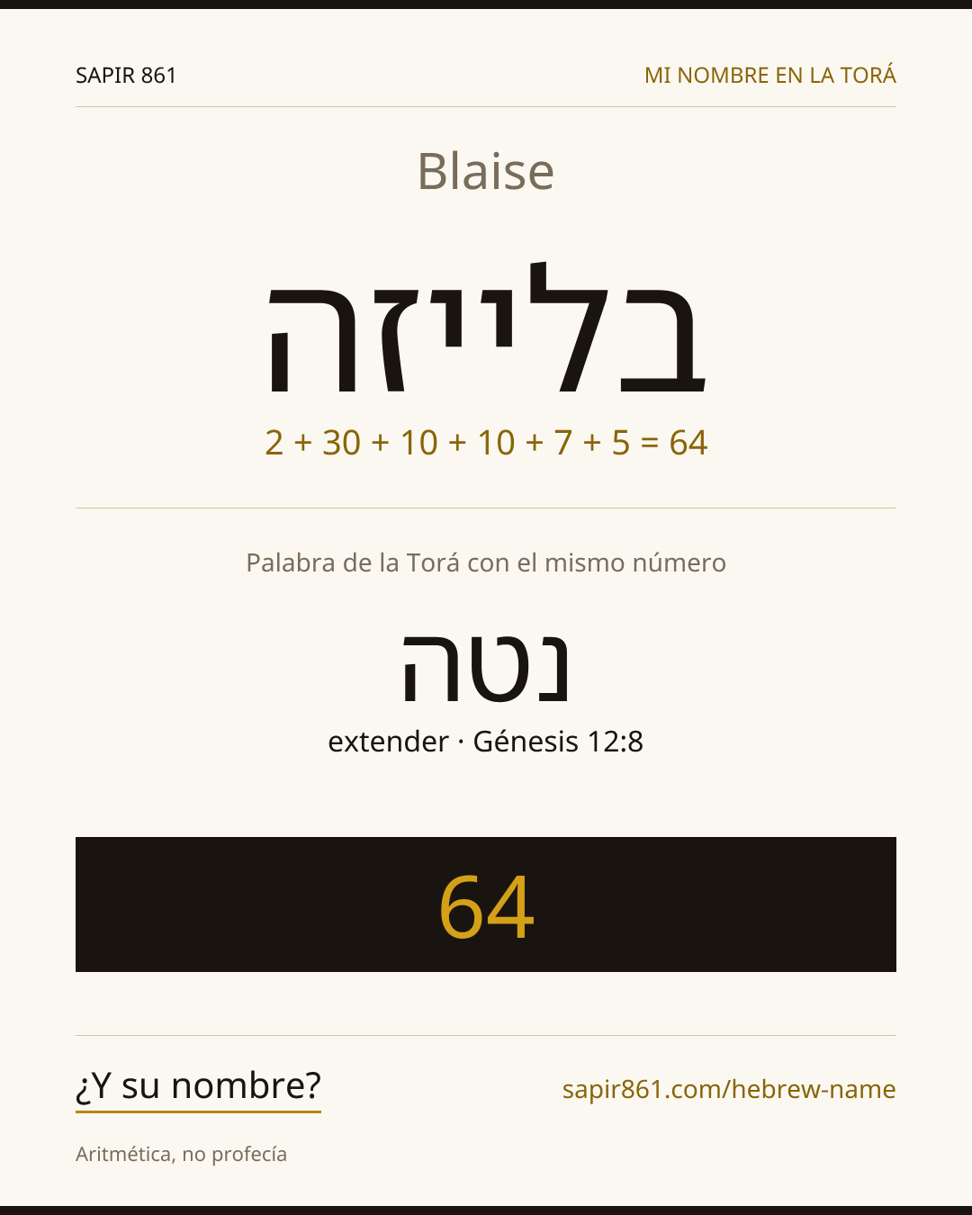 Blaise — בלייזה