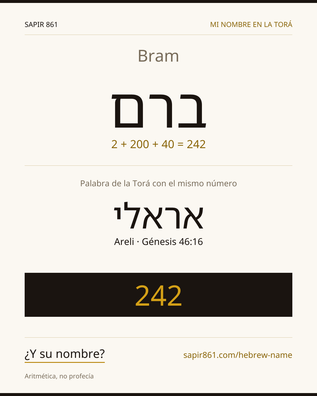 Bram — ברם
