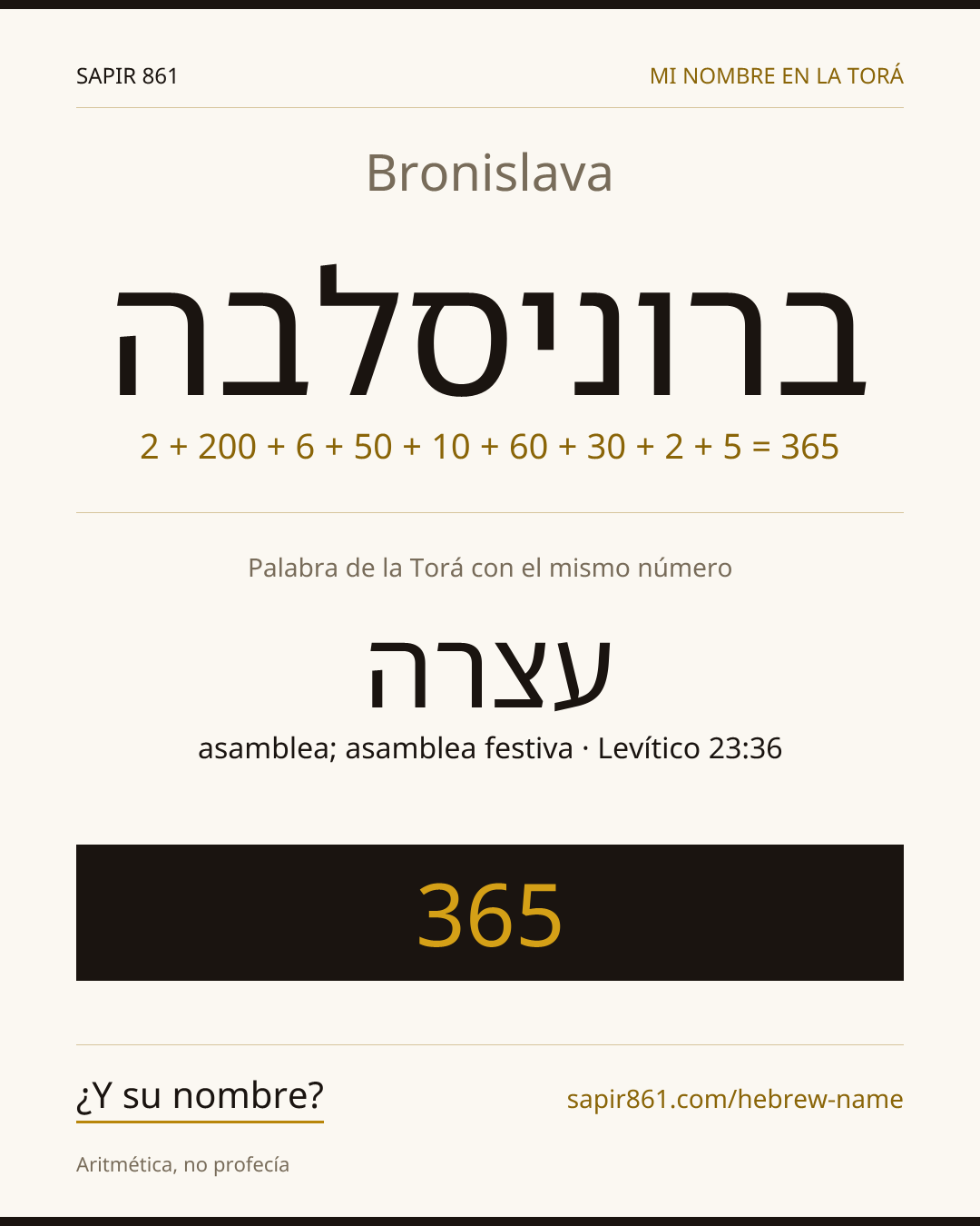 Bronislava — ברוניסלבה