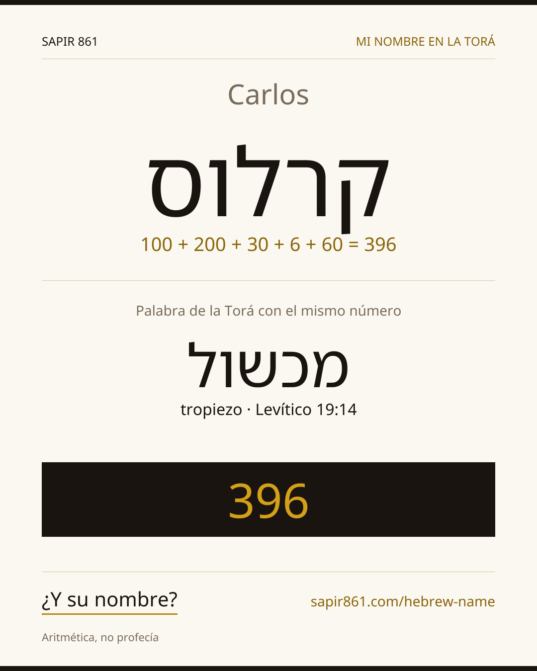 Carlos — קרלוס