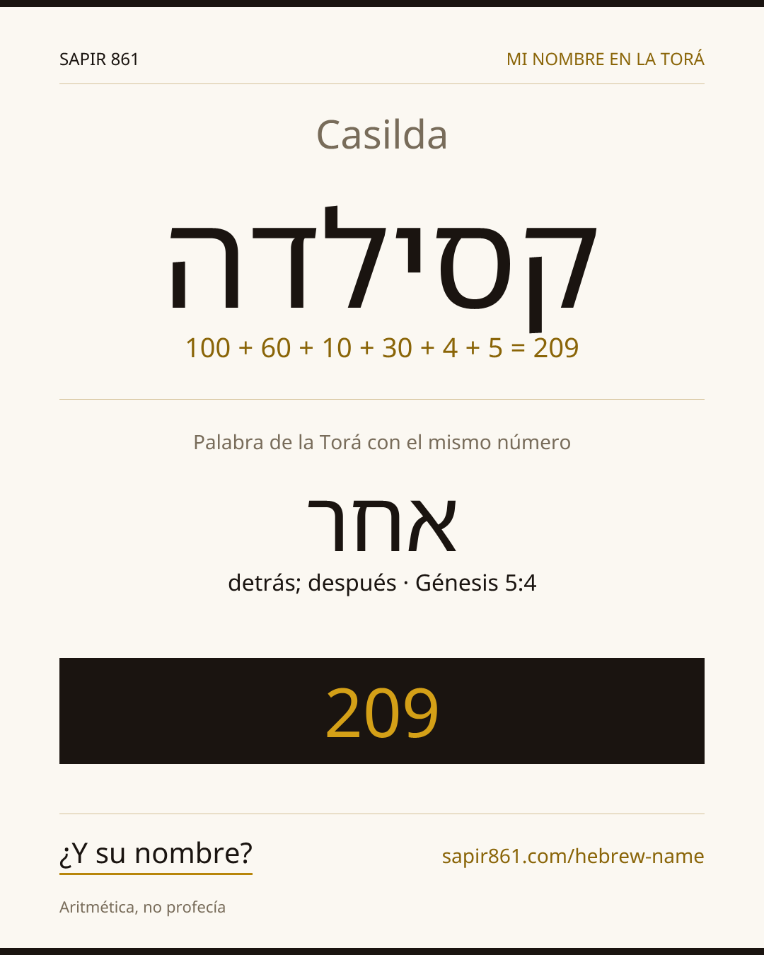 Casilda — קסילדה