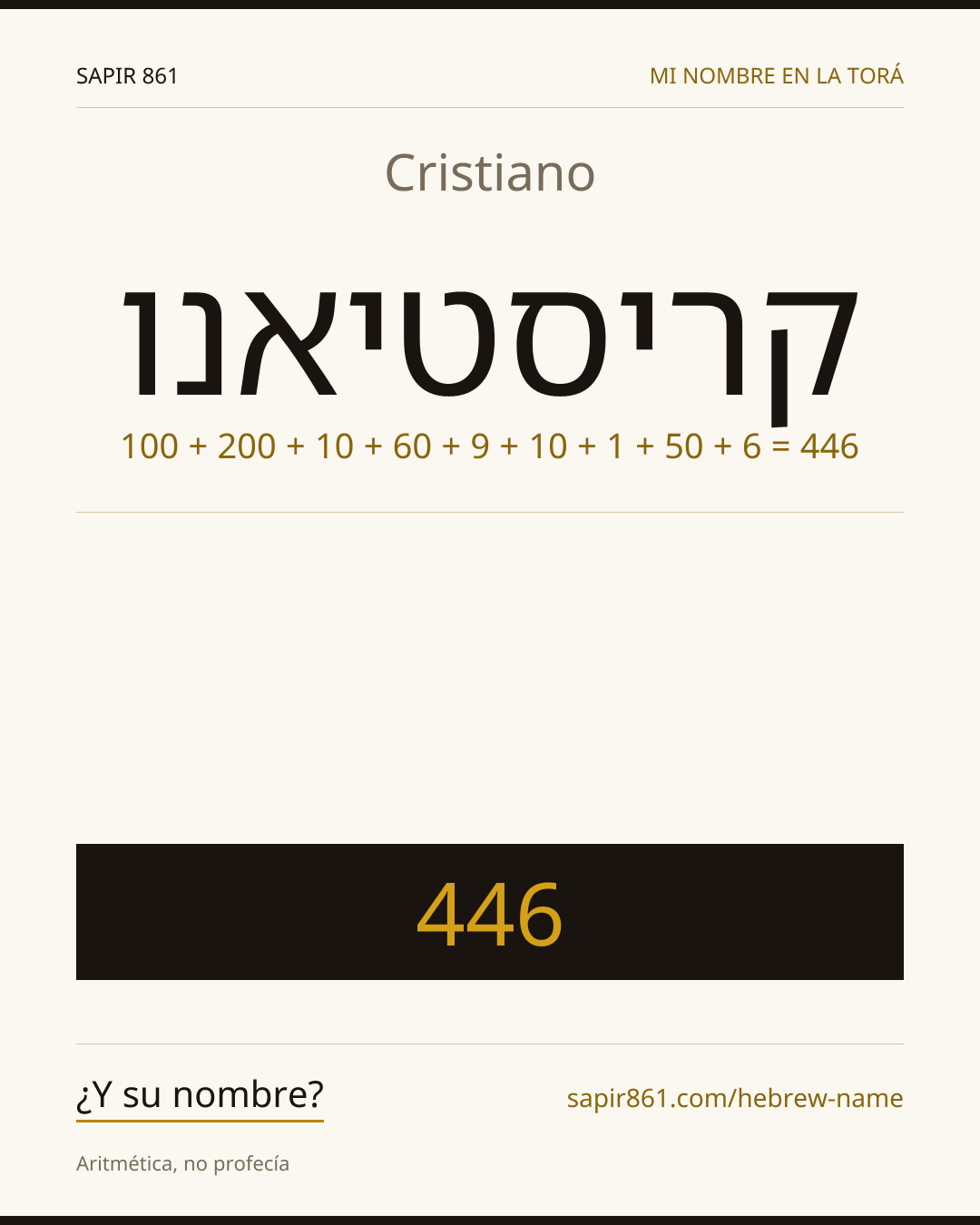 Cristiano — קריסטיאנו