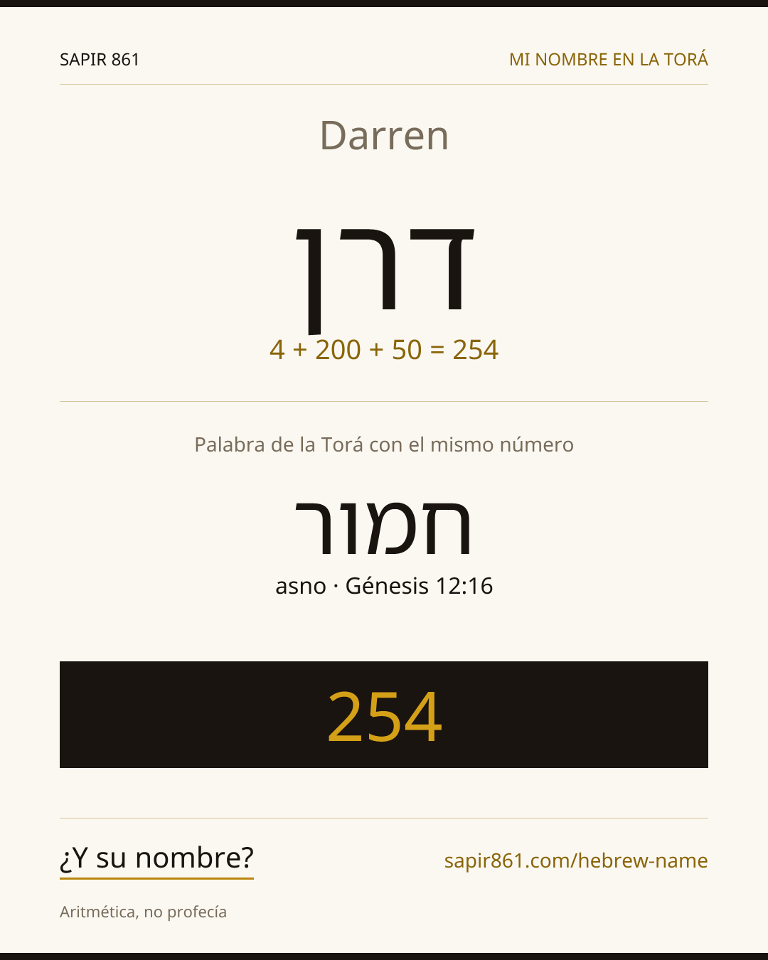 Darren — דרן
