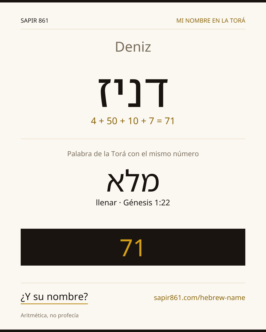 Deniz — דניז