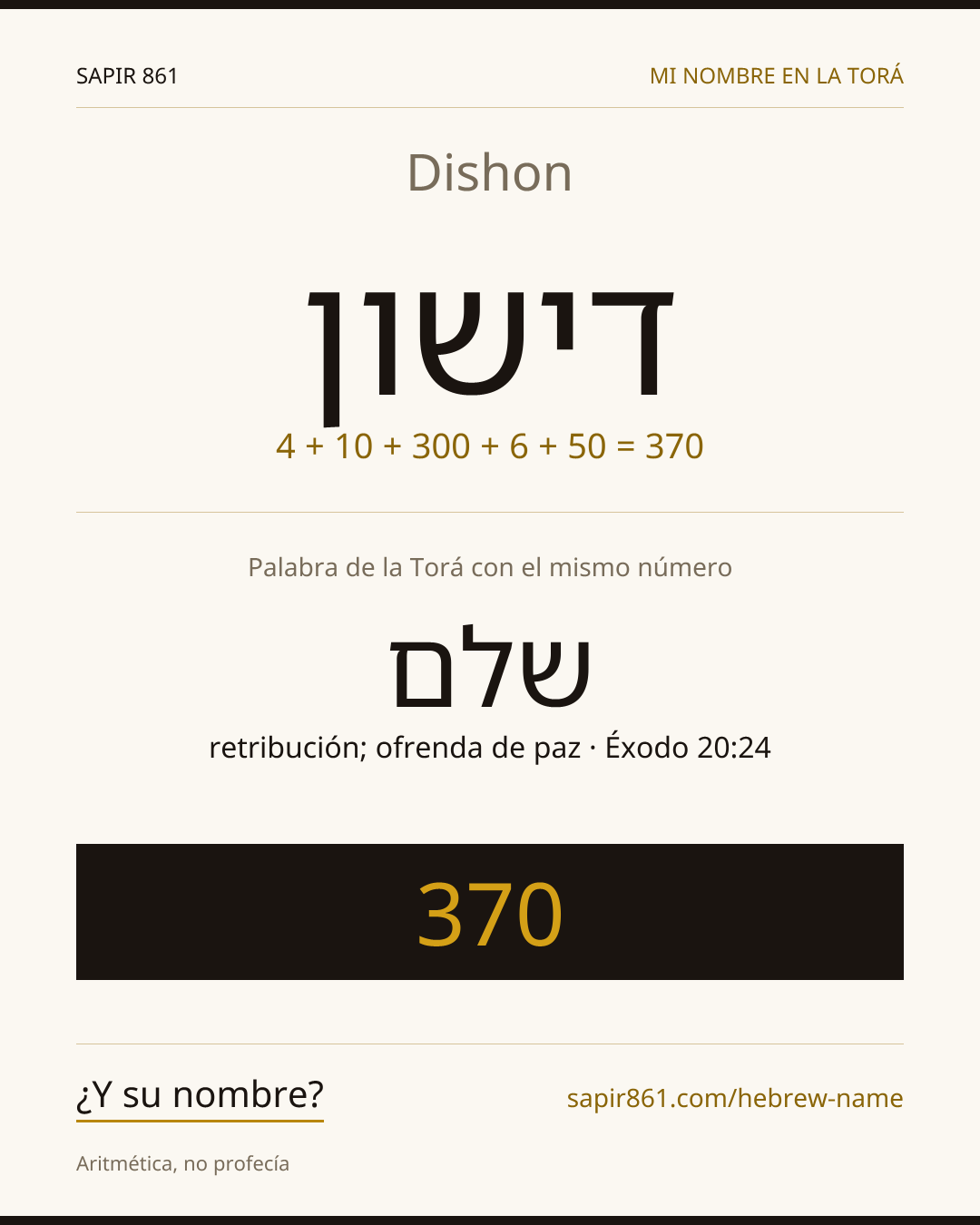 Dishon — דישון