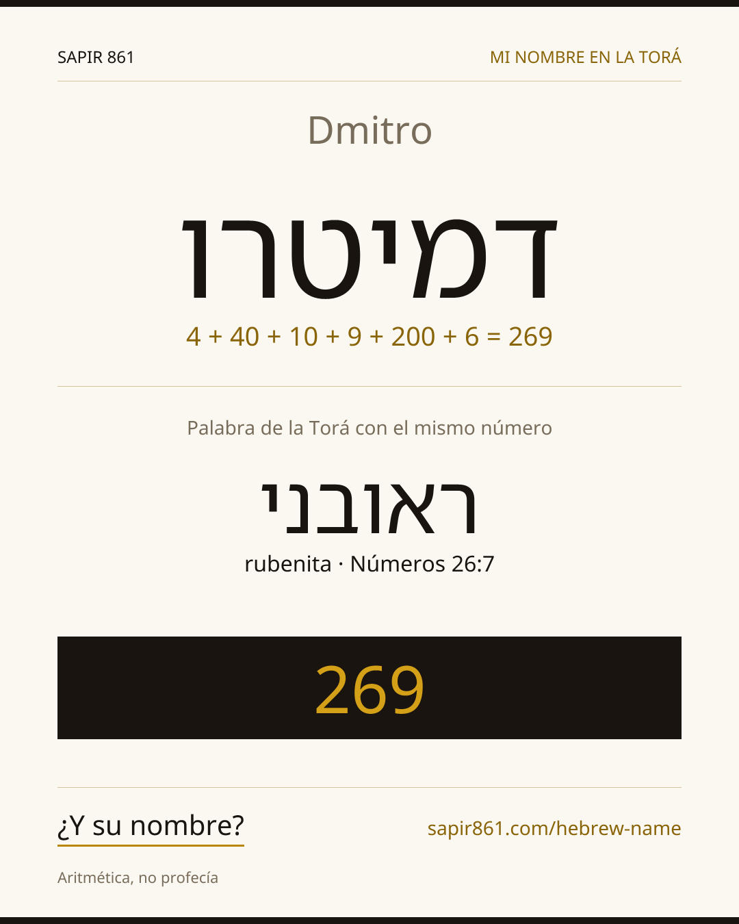 Dmitro — דמיטרו