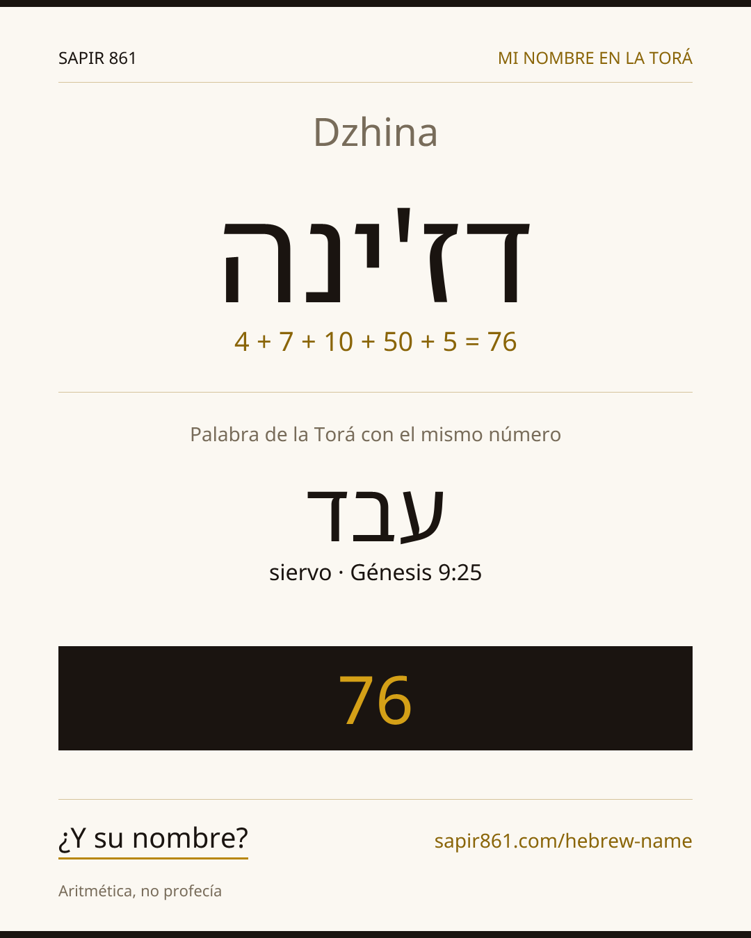 Dzhina — דז'ינה