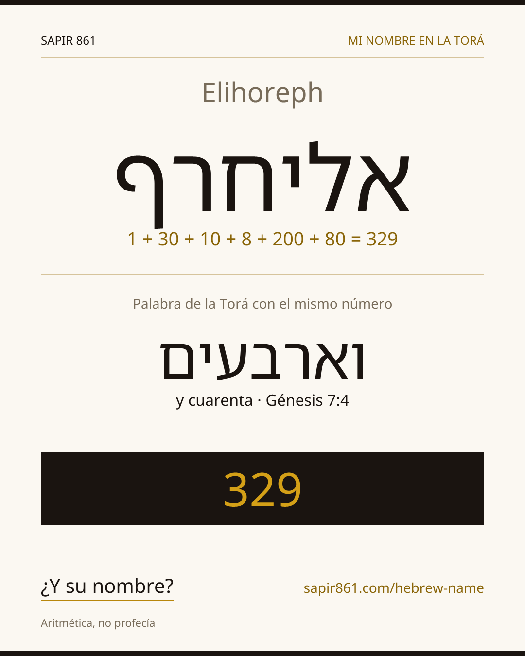 Elihoreph — אליחרף