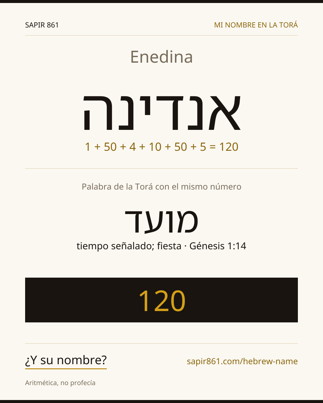 Enedina — אנדינה