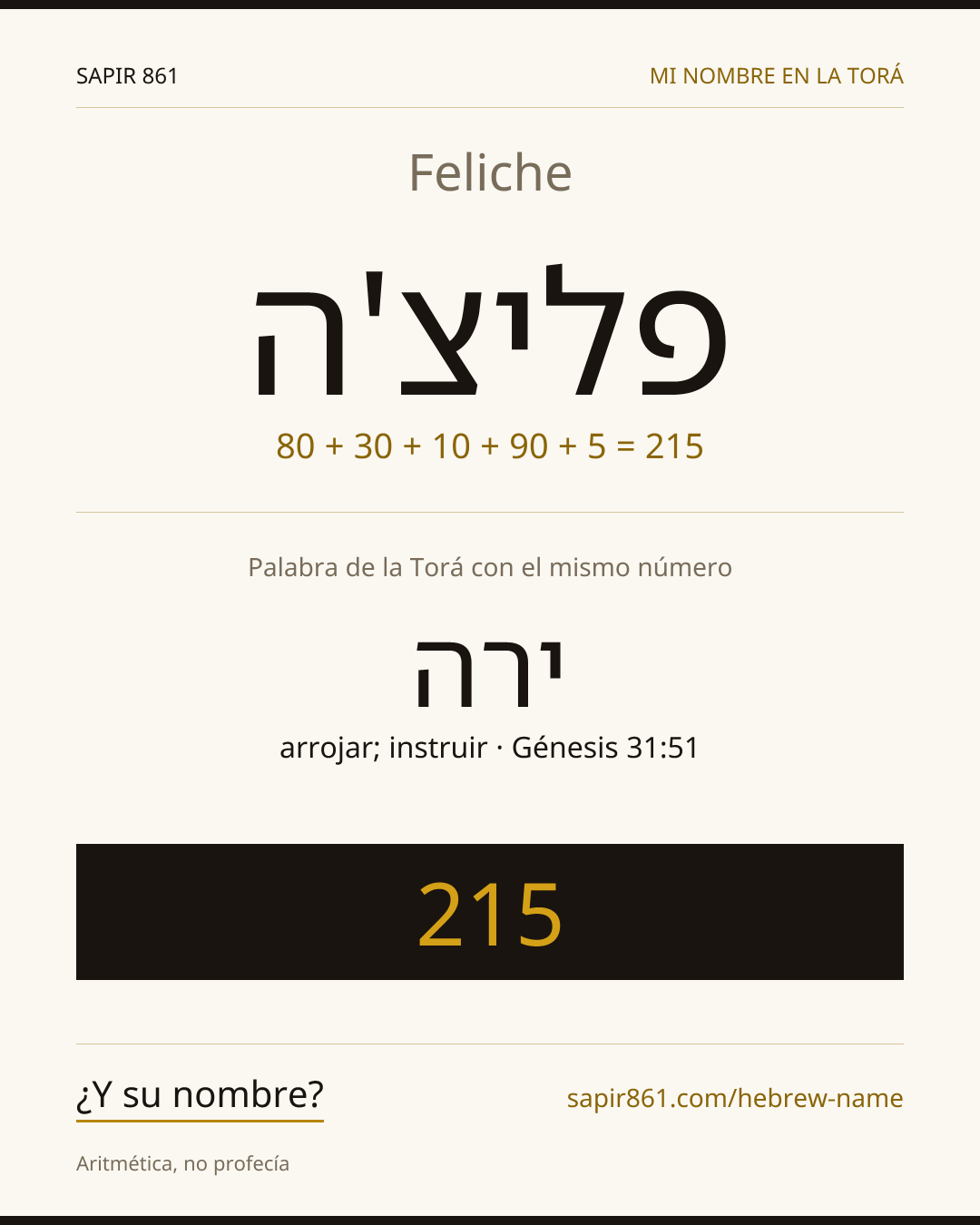 Feliche — פליצ'ה