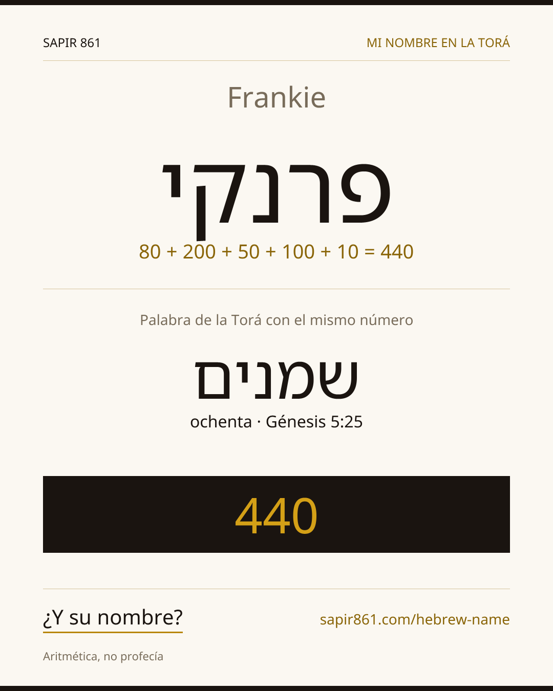Frankie — פרנקי