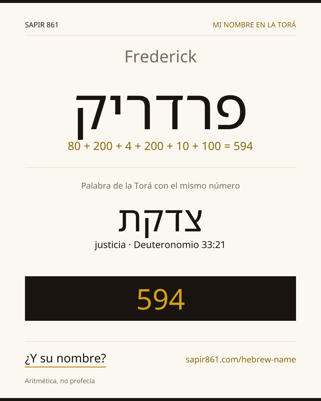 Frederick — פרדריק