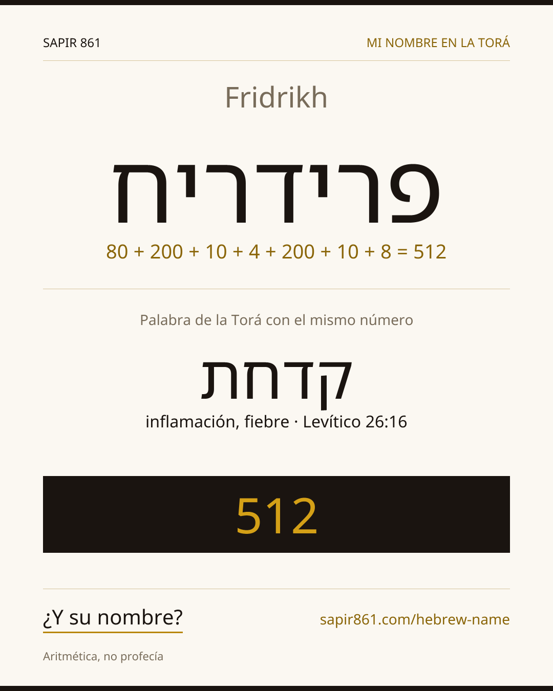 Fridrikh — פרידריח