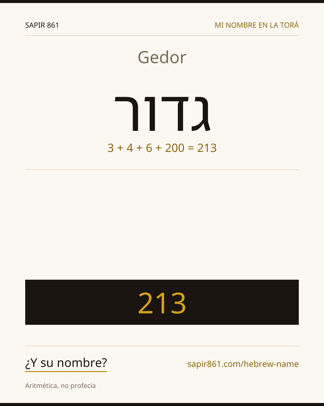 Gedor — גדור