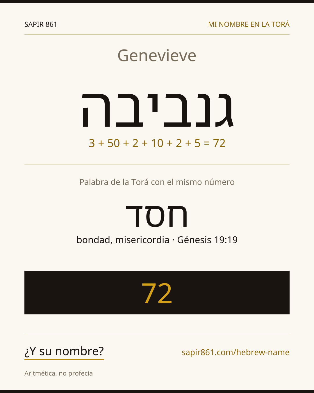 Genevieve — גנביבה