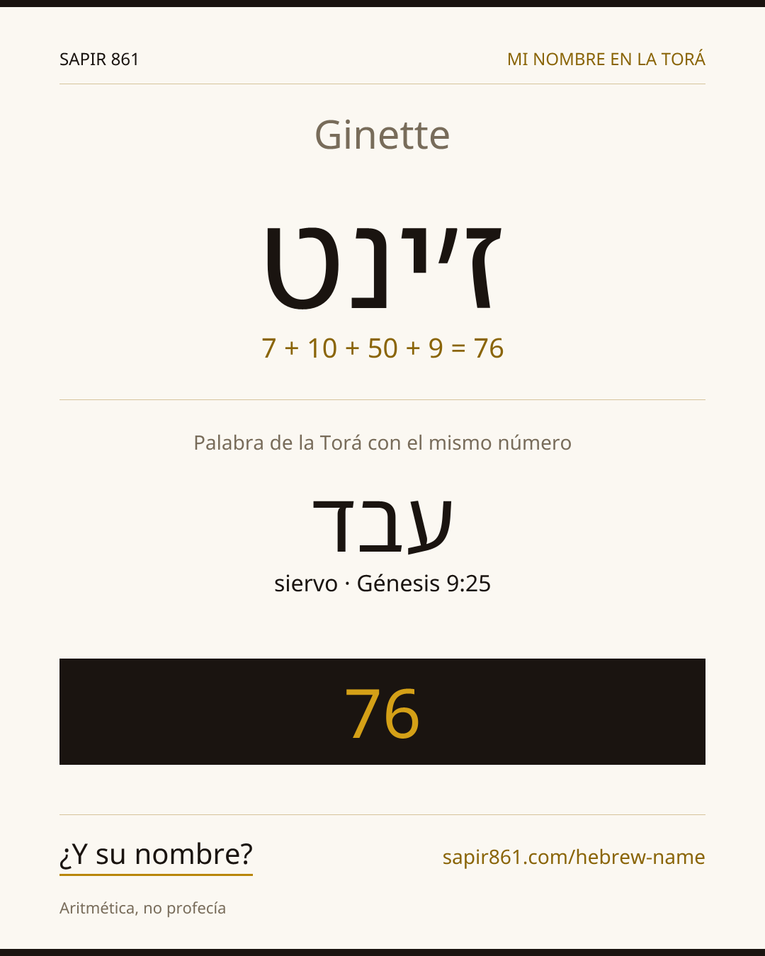 Ginette — ז׳ינט