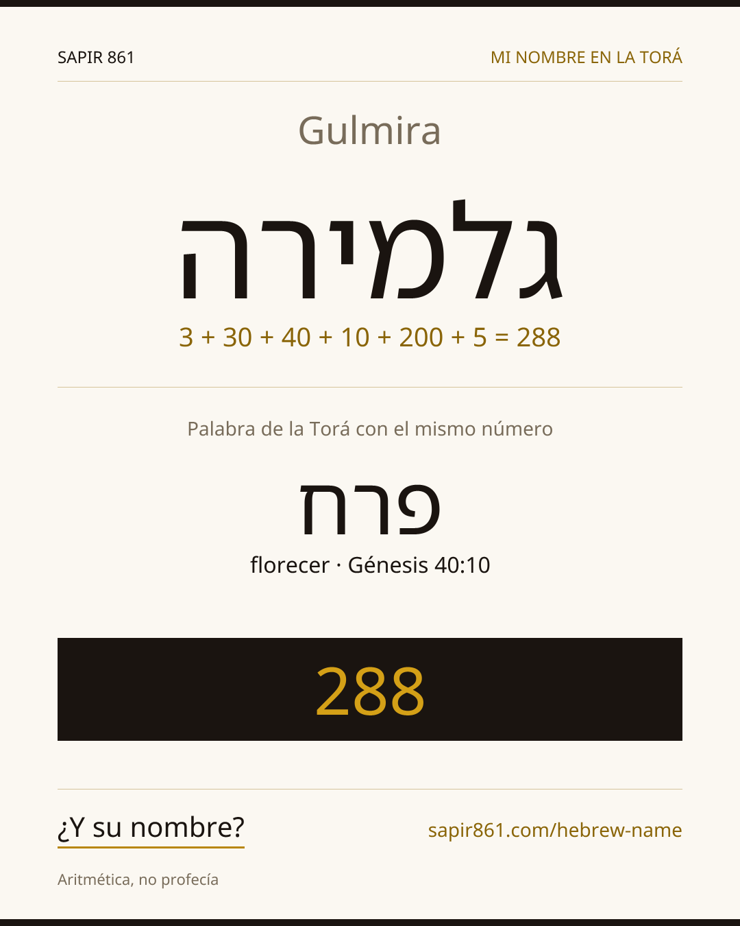 Gulmira — גלמירה