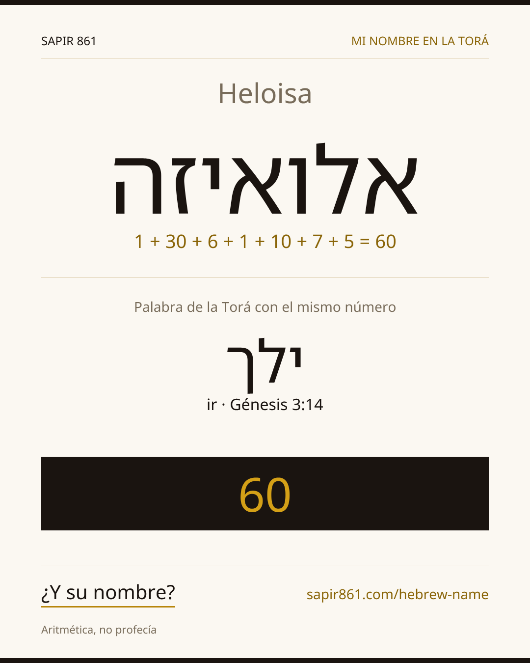 Heloisa — אלואיזה