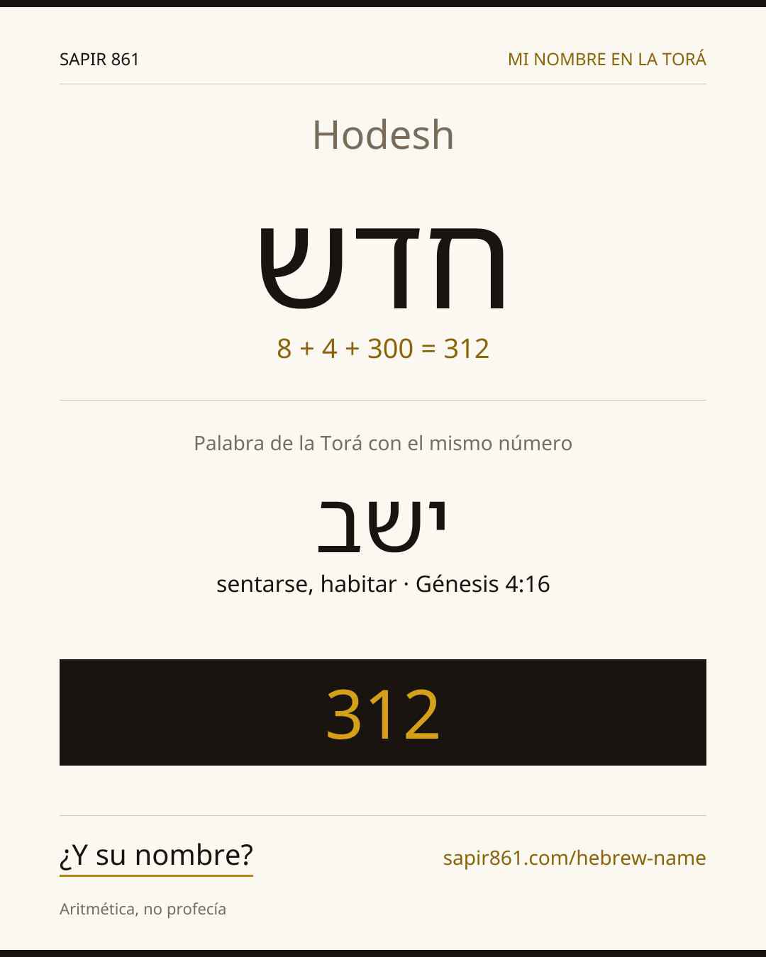 Hodesh — חדש