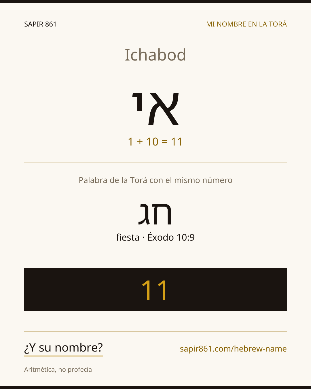 Ichabod — אי