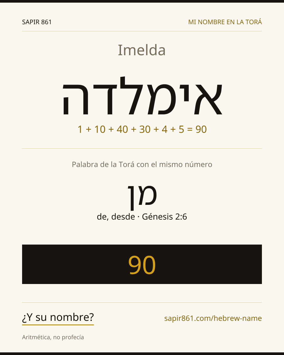 Imelda — אימלדה