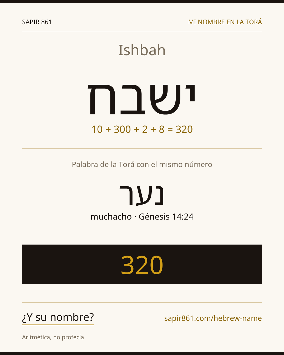 Ishbah — ישבח