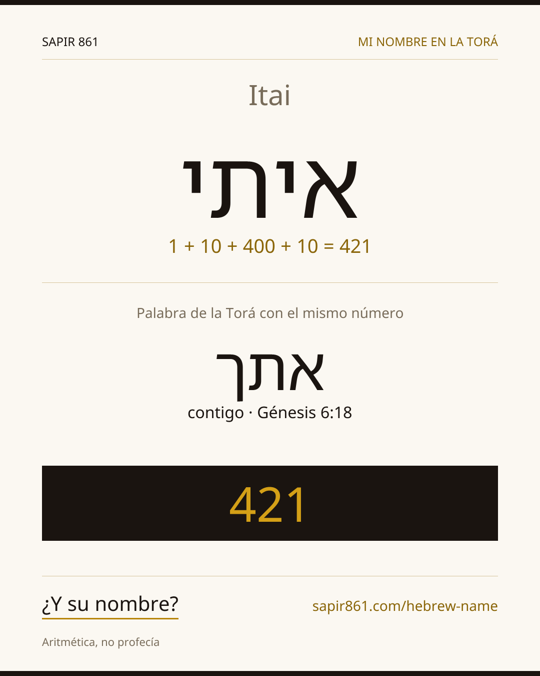 Itai — איתי