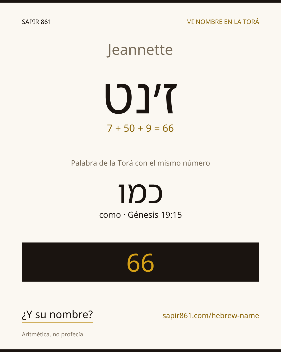 Jeannette — ז׳נט
