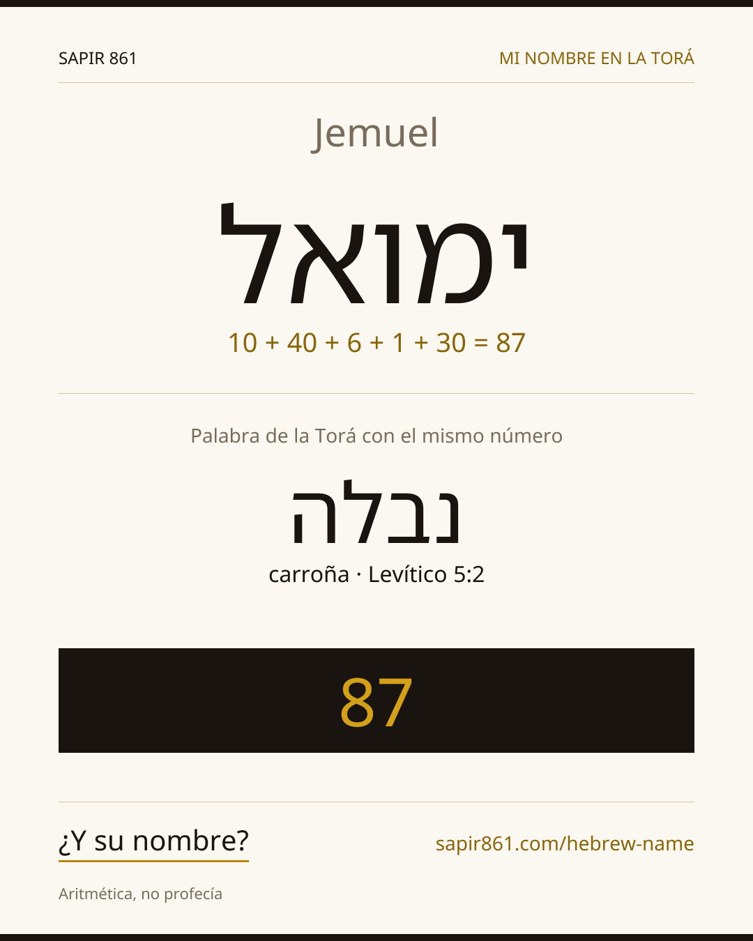 Jemuel — ימואל