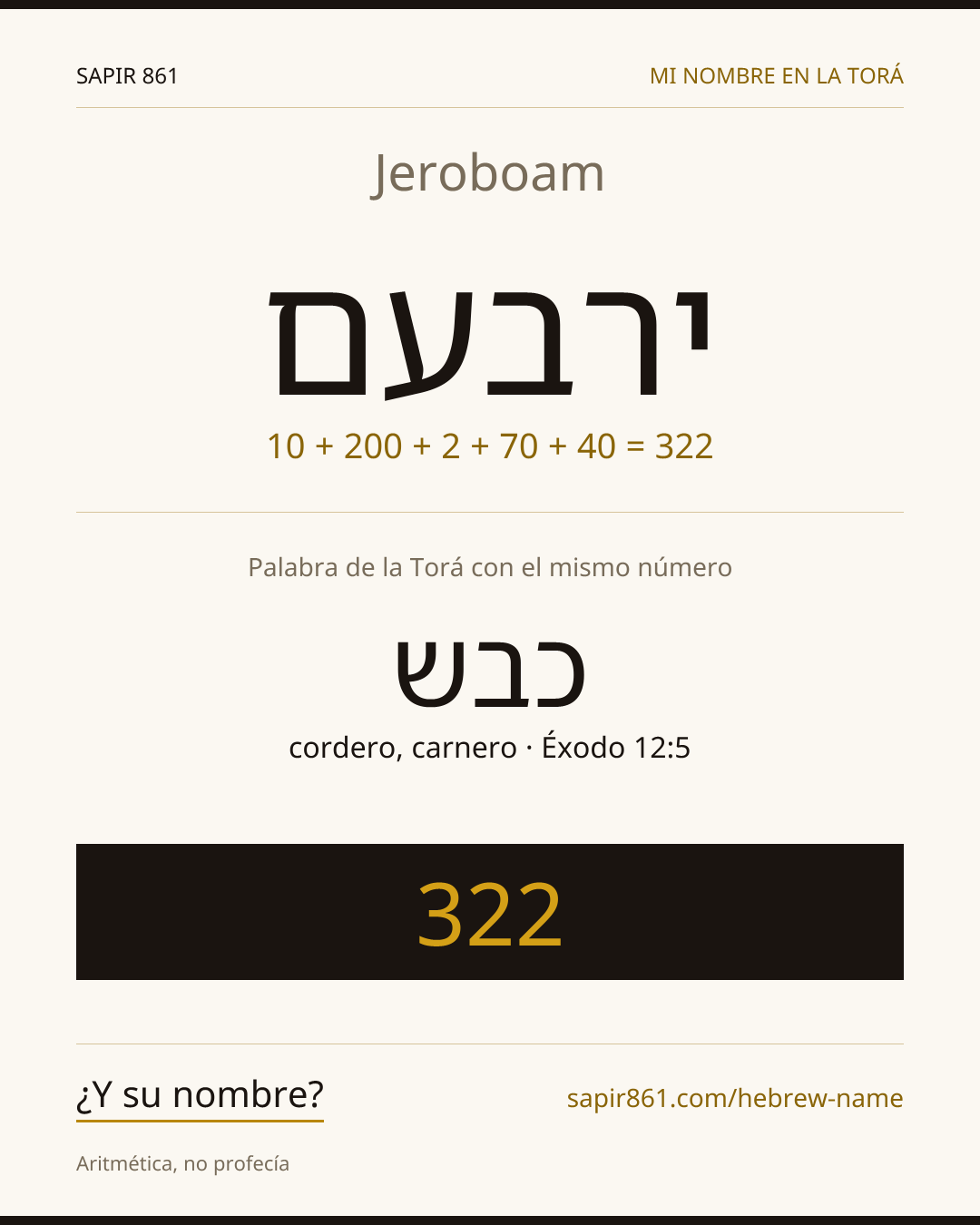 Jeroboam — ירבעם