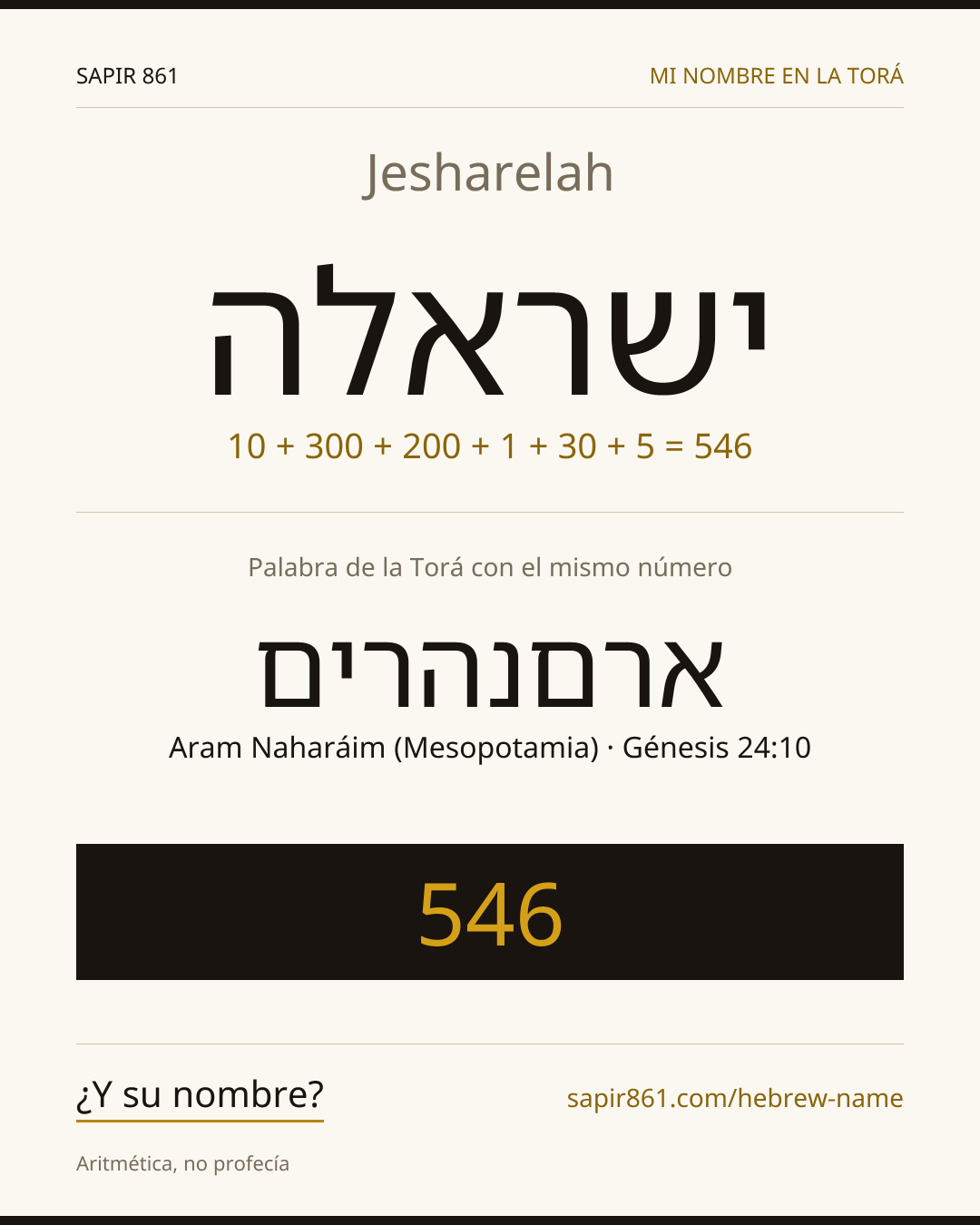 Jesharelah — ישראלה